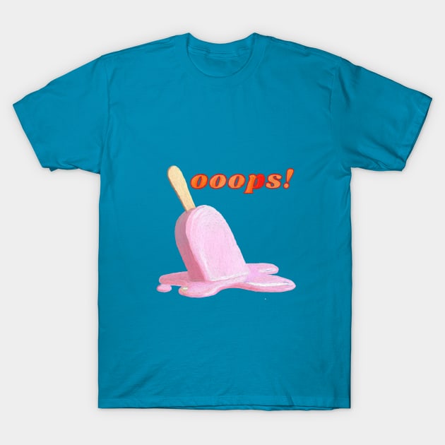 Ice Cream ooops! T-Shirt by Veralex